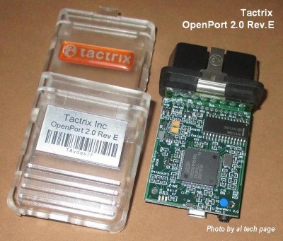 Tactrix OpenPort 2.0 Rev.E