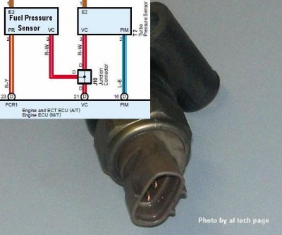 Fuel Pressure Sensor of LC Prado 120,2003MY (JTEBZ29J900024928) 1KD-FTV