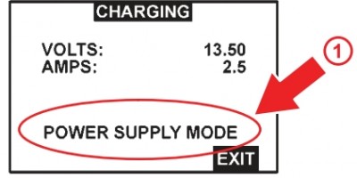 1 - Confirm Power Supply Mode Is Selected