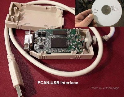 PCAN-USB Interface Interior