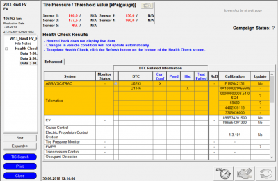 Health Check Results: Not need Reflash