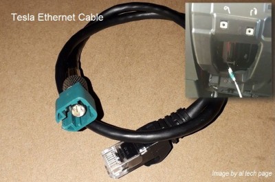 Tesla Ethernet Diagnostic Cable