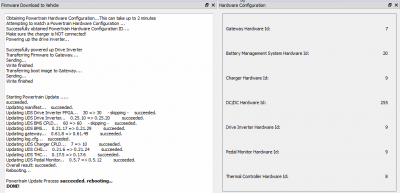 Results of Reflashing to firmware v.1.3.101