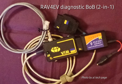 RAV4EV Break-out-Box (2÷1)